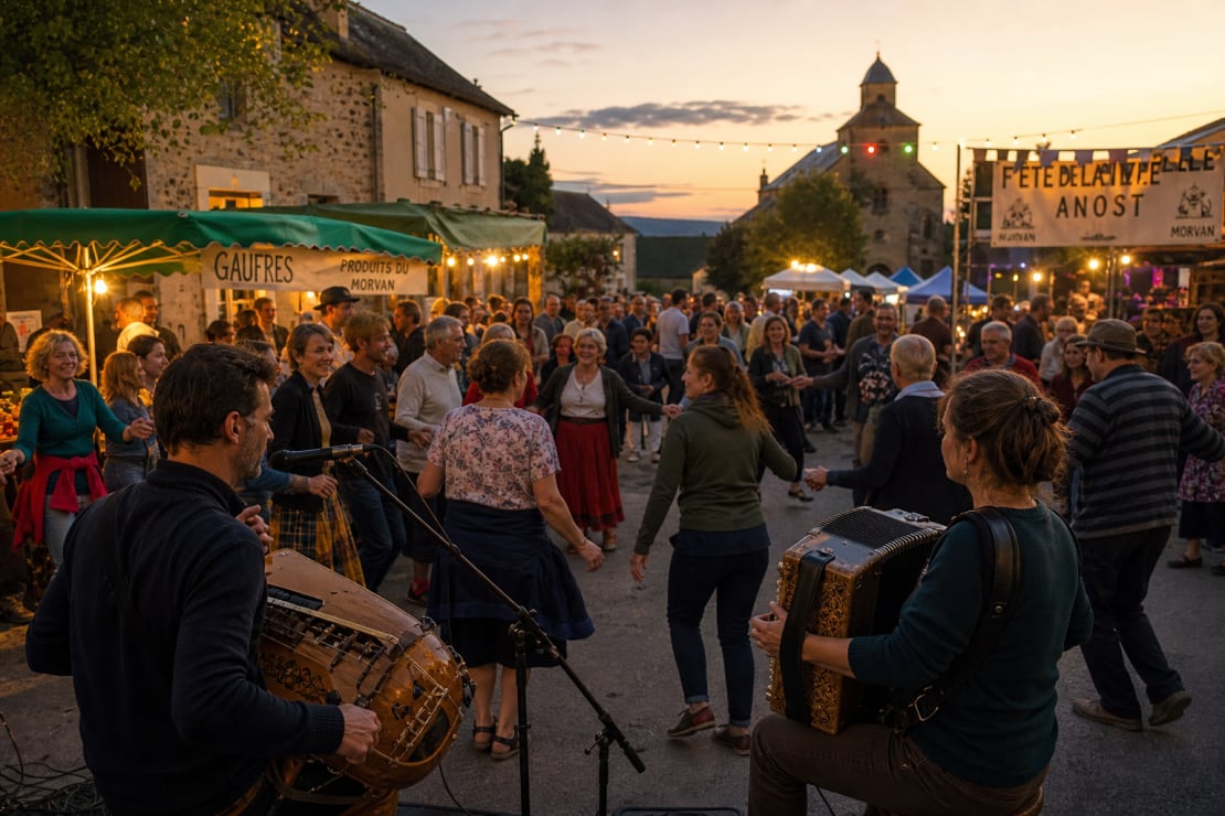 Fête de la Vielle à Anost